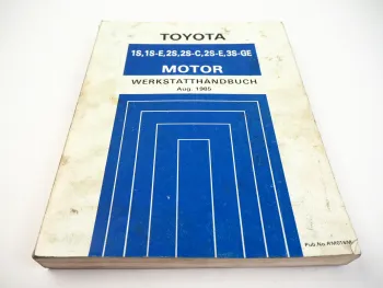 Toyota Carina Celica Camry Werkstatthandbuch Motor 1S 1S-E 2S 2S-C 2S-E 3S-GE