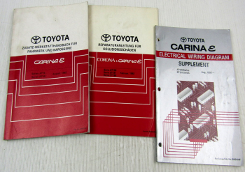 Toyota Carina E T19 Werkstatthandbuch Automatikgetriebe Karosserie ab 8.1993