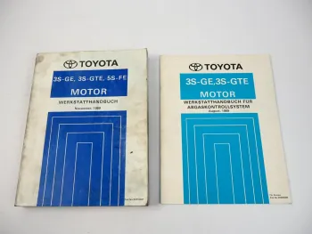 Toyota Celica 4WD Werkstatthandbuch 2.0 2.2 16V Motor 3S-GE 3S-GTE 5S-FE 1989