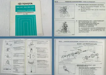 Toyota Celica MR2 Camry Getriebe S50 S51 S52 S53 S54 Werkstatthandbuch 1990