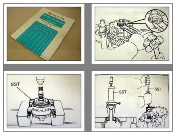 Toyota Celica MR2 Getriebe S50 S52 S53 S54 S55 Werkstatthandbuch 1992