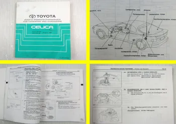 Toyota Celica T18 ab 1991 AT180 ST182 - 185 Werkstatthandbuch Reparaturanleitung