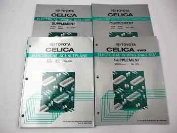 Toyota Celica T20 ST202 204 205 AT200 4WD Schaltpläne Elektrik Werkstatthandbuch