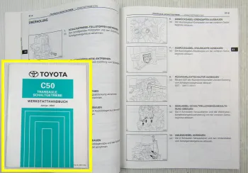 Toyota Corolla MR2 Getriebe C50 Werkstatthandbuch 2003 Transaxle Schaltgetriebe