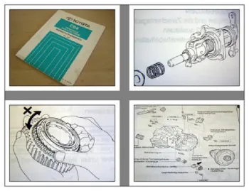 Toyota Corolla Schaltgetriebe C64 Werkstatthandbuch 2001