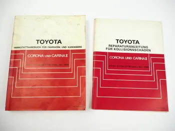 Toyota Corona Carina II AT151 ST150 CT150 Werkstatthandbuch Reparatur 1983