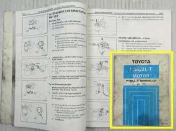 Toyota Cressida Crown Hiace Hilux Werkstatthandbuch Reparatur Motor L 2L 2L-T