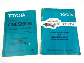 Toyota Cressida RX60 LX60 MX62 Werkstatthandbuch Fahrgestell Karosserie 1980