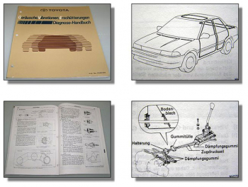 Toyota Diagnose Werkstatthandbuch Geräusche Vibrationen Fallstudien MR2 Celica