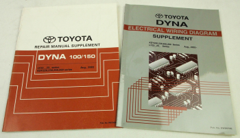 Toyota Dyna 2003 Repair manual Wiring Diagram Supplement KDY LY 220 - 260