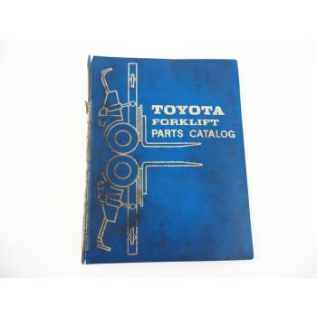 Toyota FG FD 2FG 3FG 3FD 4FG Forklift Engine Parts Catalog Ersatzteilliste1978