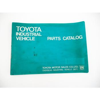 Toyota FG Forklift Truck Gabelstapler Parts Catalog Ersatzteilliste