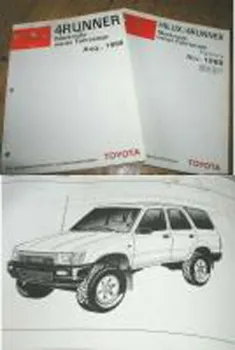 Toyota Hilux, 4Runner Merkmale neuer Fahrzeuge Handbuch
