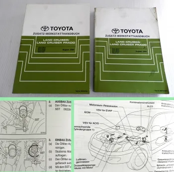 Toyota Land Cruiser J12 Prado GRJ TRJ Werkstatthandbuch Reparaturanleitung 2004