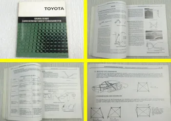 Toyota Land Cruiser J7 MR2 Supra Karosserie Instandsetzung Werkstatthandbuch