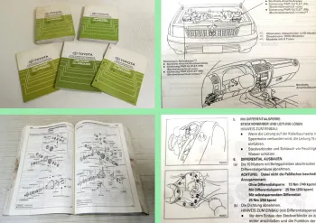 Toyota Land Cruiser + Prado J9 Werkstatthandbuch 1996 - 2000 Reparaturanleitung