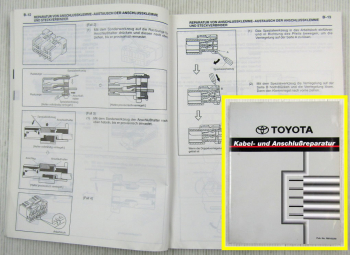 Toyota Land Cruiser Werkstatthandbuch Elektrik Kabel und Anschlussreparatur 2003