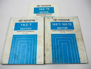 Toyota Landcruiser J7 J9 KZJ 3.0 TD Motor 1KZ-T 1KZ-TE Werkstatthandbuch 1993 96