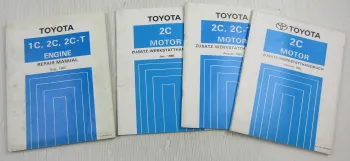 Toyota Motor 1C 2C 2C-T Corolla Carina II Camry Corona Liteace Repair Manual