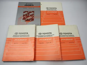 Toyota Paseo Coupe Cabriolet EL54 Werkstatthandbuch Reparaturanleitung 1995 -99