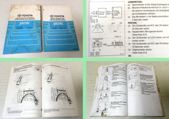 Toyota Picnic SMX10 Werkstatthandbuch Zusatz-Reparaturhandbuch ab 8/1997