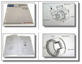 Toyota RAV4 CLA 20 21 Merkmale Werkstatthandbuch 5.2001