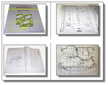 Toyota Starlet EP8 elektrische Schaltpläne Werkstatthandbuch ab Mai 1994