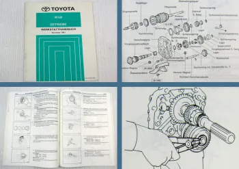 Toyota Supra MA70 MA81 Schaltgetriebe W58 Werkstatthandbuch 1991