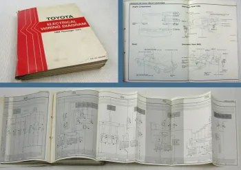 Toyota Supra MA70 MR2 AW11 Celica electrical Wiring Diagrams 1989