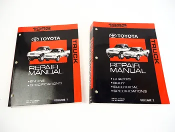 Toyota Truck Pickup 1992 RN VZN Repair Manual for USA Canada