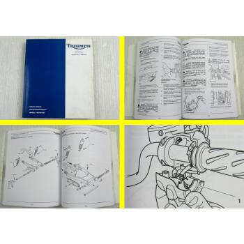 Triumph Bonneville + Bonneville America Werkstatthandbuch Reparaturhandbuch 2001