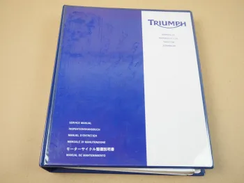 Triumph Bonneville T100 Thruxton Scrambler Werkstatthandbuch Reparaturanleitung