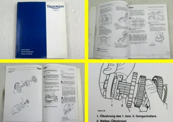 Triumph Bonneville Werkstatthandbuch Reparaturhandbuch Wartung 10/2000
