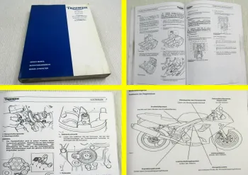 Triumph Daytona 955i Speed Triple 955 ccm Werkstatthandbuch Reparaturanleitung
