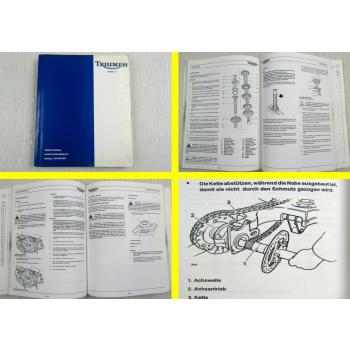 Triumph Sprint ST Werkstatthandbuch Reparaturhandbuch Wartung 02/1999