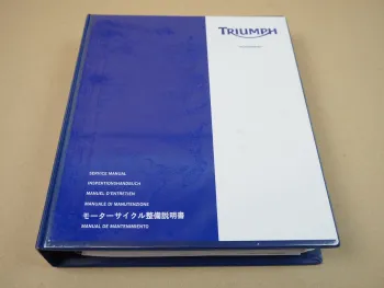 Triumph Thunderbird + SE Werkstatthandbuch Reparaturanleitung 2009