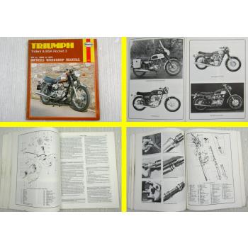 Triumph Trident & BSA Rocket 3 741cc 1969 to 1975 Owners Workshop Manual