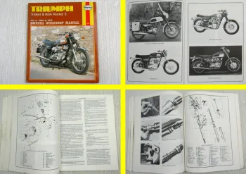 Triumph Trident & BSA Rocket 3 741cc 1969 to 1975 Owners Workshop Manual