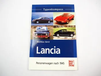 Typenkompass Lancia Personenwagen nach 1945 Gerst Motorbuch Verlag 2007