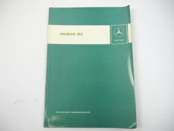 Unimog 425 U 120 150 Reparaturanleitung 1975 Werkstatthandbuch 425.121 425.141