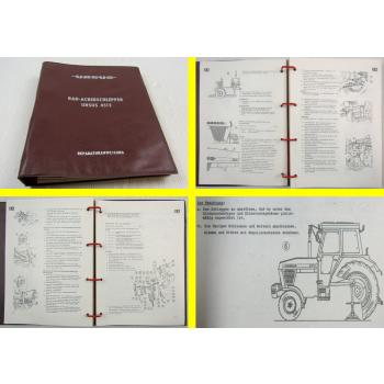 Ursus 4512 Rad-Ackerschlepper Werkstatthandbuch 1989