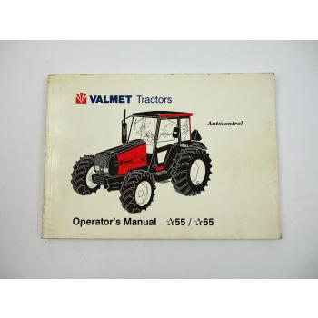 Valmet 355 365 455 465 555 565 665 Tractor Operators Manual Betriebsanleitung