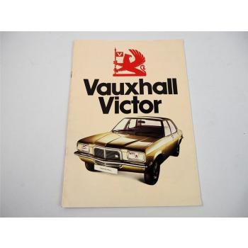 Vauxhall Victor 1800 2300 Saloon Estate Prospekt Brochure 1975