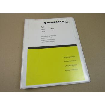 Vibromax VM2 Stampfer Bedienungsanleitung 2001 Ersatzteilliste
