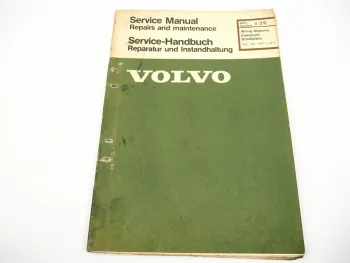 Volvo 140 142 144 145 164 1967 - 1974 Elektrische Schaltpläne Wiring diagrams