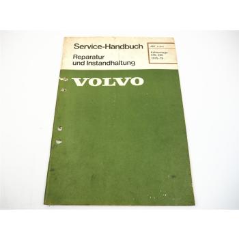 Volvo 240 260 ab 1975 Klimaanlage Kälteanlage Kompressor Werkstatthandbuch 1982