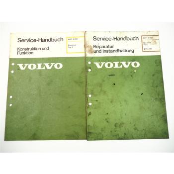 Volvo 240 260 ab 1975 Overdrive J Werkstatthandbuch + Konstruktion Funktion