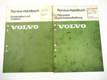 Volvo 240 260 ab 1975 Overdrive J Werkstatthandbuch + Konstruktion Funktion