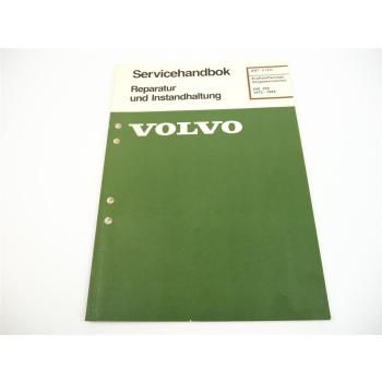 Volvo 240 260 Vergaser Zenith 175 CD-2SE SU-HIF 6 Werkstatthandbuch 1984