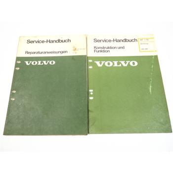 Volvo 240 264 Schmierung Achse Vorderachse Lenkung Service Werkstatthandbuch